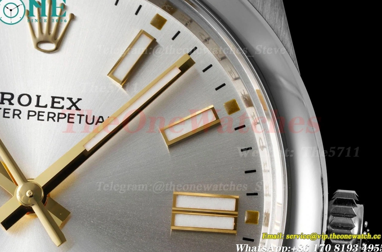 41mm SS Silver SS VS3230 Perpetual Oyster VSF 124300 Dial 0402